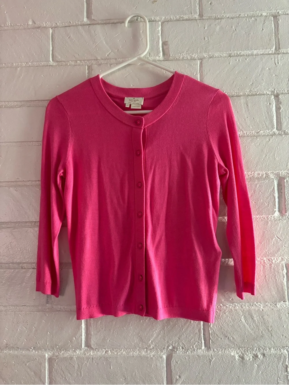 Pink Kate spade cardigan Size xs